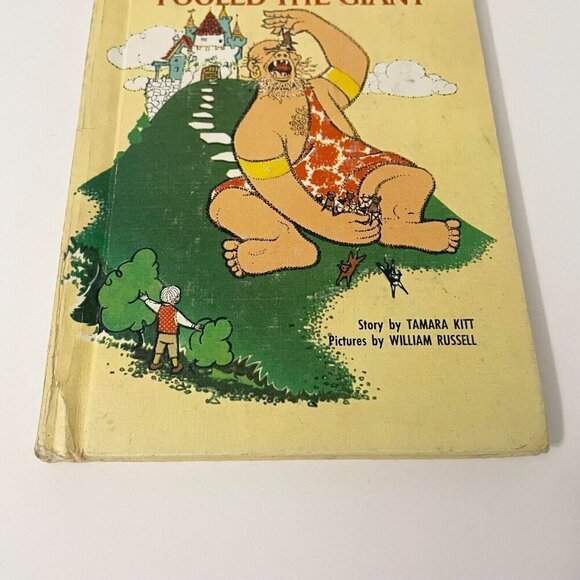 Vtg 1963 The Boy Who Fooled The Giant by Tamara Kitt Easy Reader - Picture 3 of 16